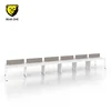 N-shaped Inbuilt electrical and data wiring solutions standard modules modern office for 12 seater workstation