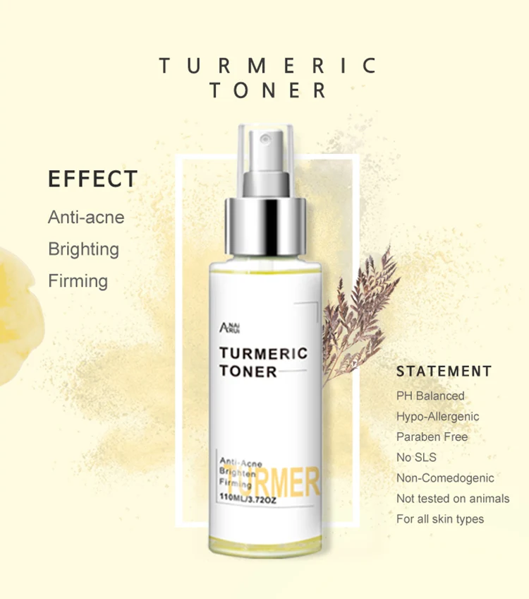 turmeric face toner