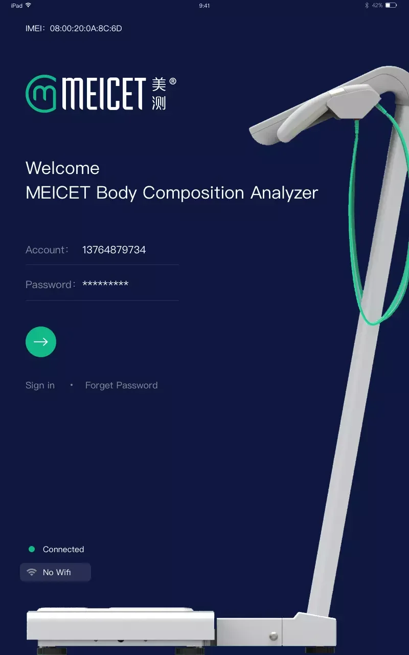 body impedance analyzer bioelectrical impedance analyzer for manufacture