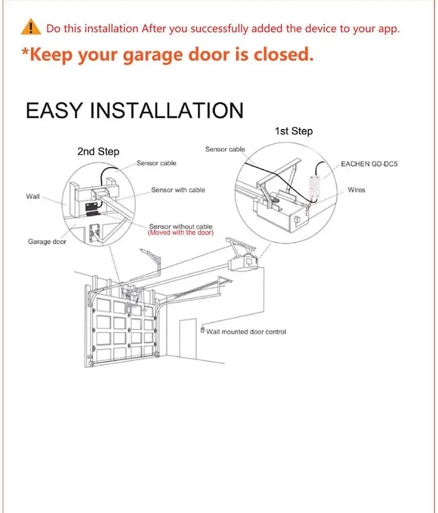 new wifi garage cheap roller sensor detector-5-1