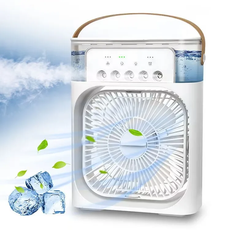 Five-hole Air Cooling Fan, USB, Brushless, Plastic - detail 2