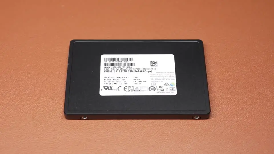 Server Ssd Enterprise Hard Drive Pm897 2.5 960G Sata Solid Disk