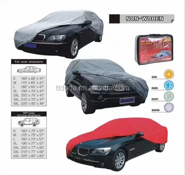 Peva Cotton Outdoor Car Heat Sunshade Ice Frost Rain Resistant