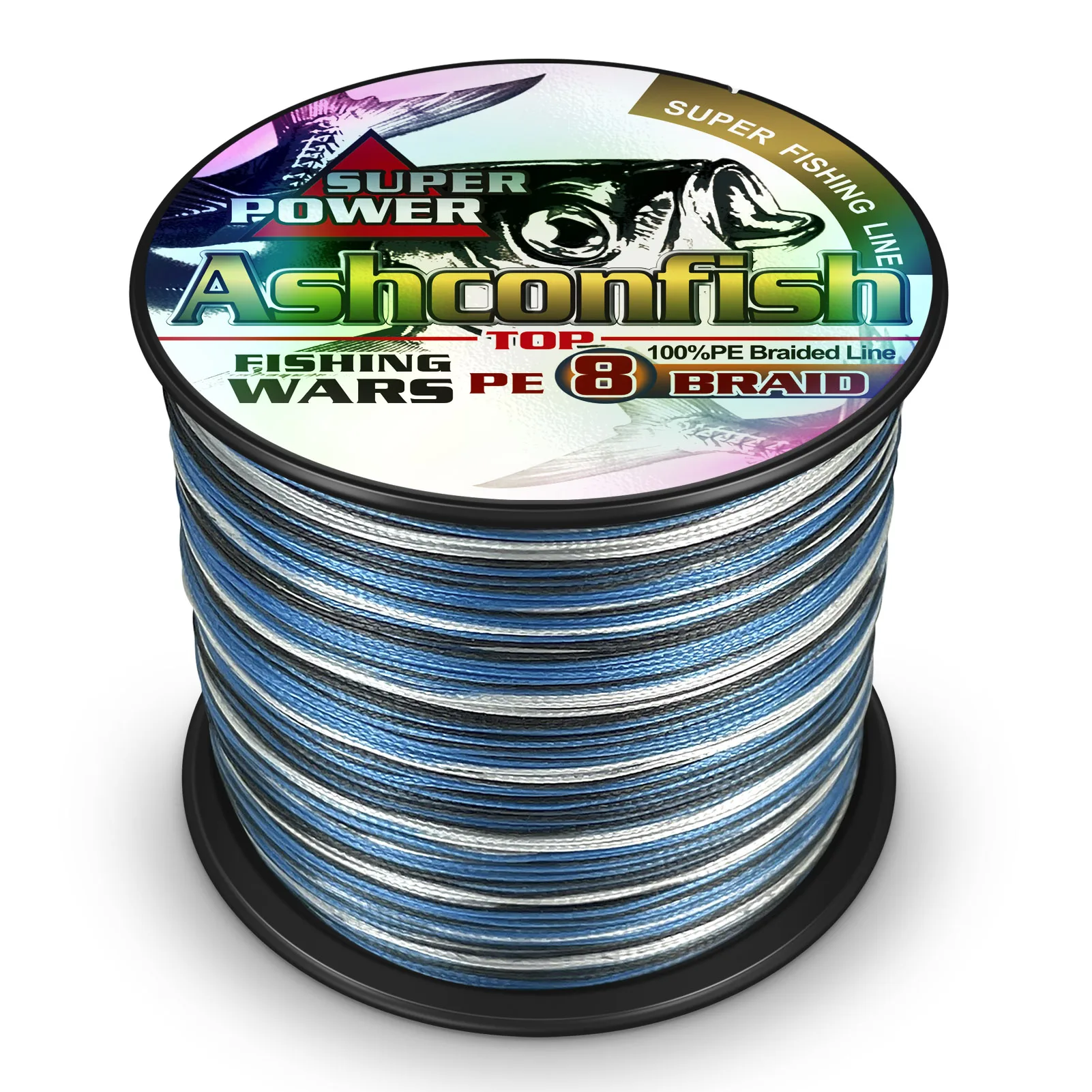 100m 10 LB-300LB 8 Strand Braided Fishing Line Camouflage Pe Main Line 500m  1000m Pe Strong 8 Weaves Braided Fishing Rope