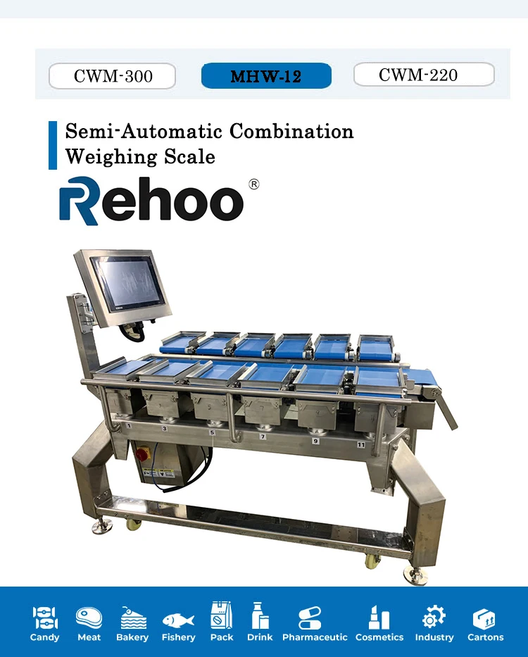 Waterproof Combination weighing scale Packing Machine for tomato