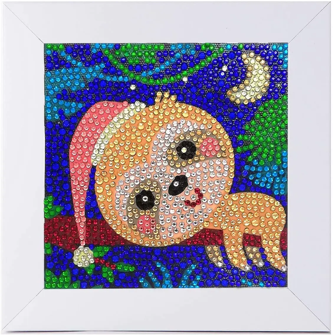 工厂批发diy手工钻石画儿童艺术工艺品套装家居墙壁装饰礼品圣诞生日