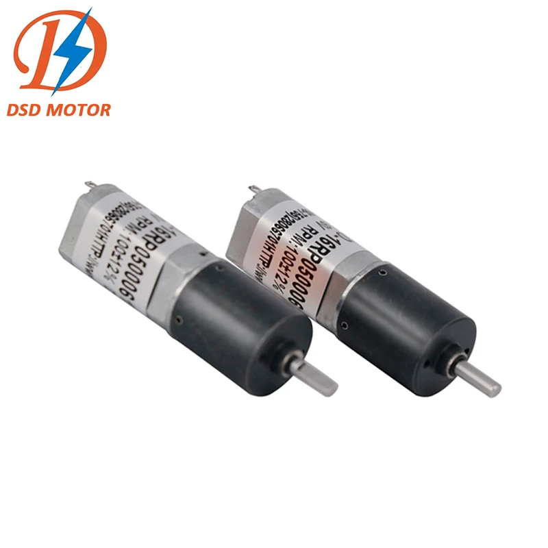 16RP050 16mm brush dc gear motor planetary gearbox manufacturer pancake dc motor for sex machine supplier