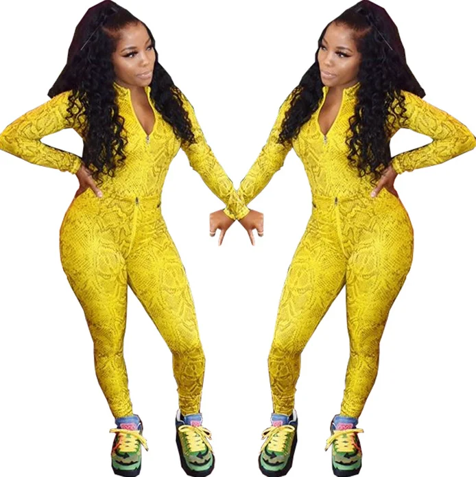 snakeskin one piece jumpsuit