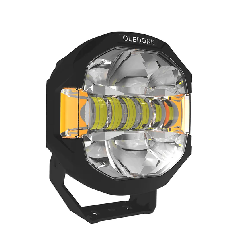 Oledone New 7 inch 9 inch Round LED Driving Light ECE R112 Approved 100W Off Road LED Driving Light for Car