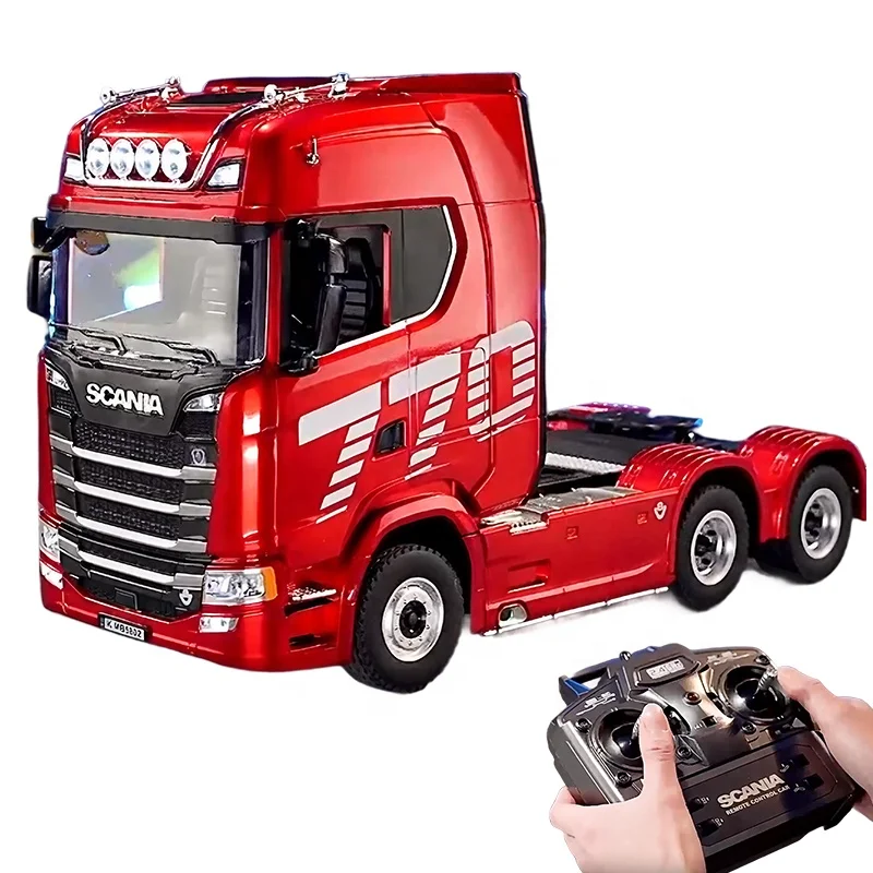 Huina 1501 1:18 Scania 770S V8 RC Trailer Semi Truck - Realistic