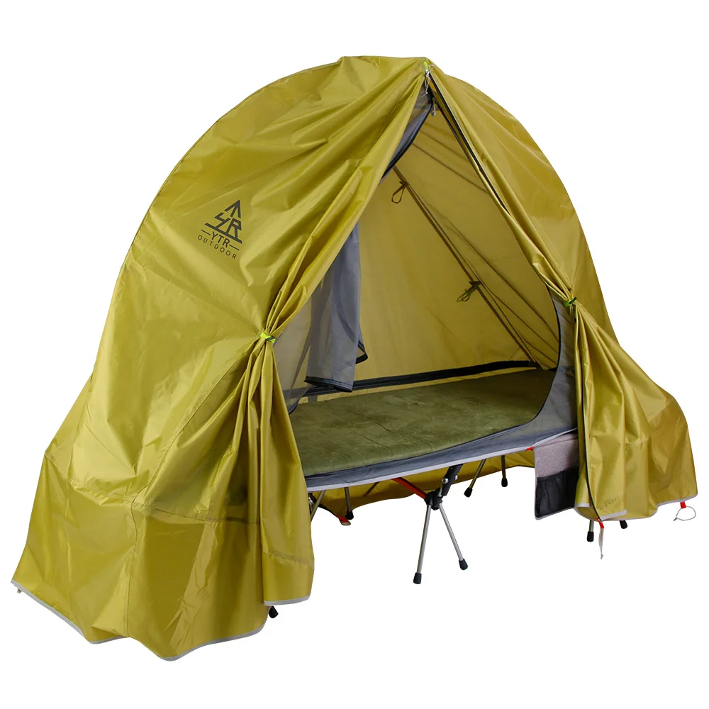 single sleeper cot tent