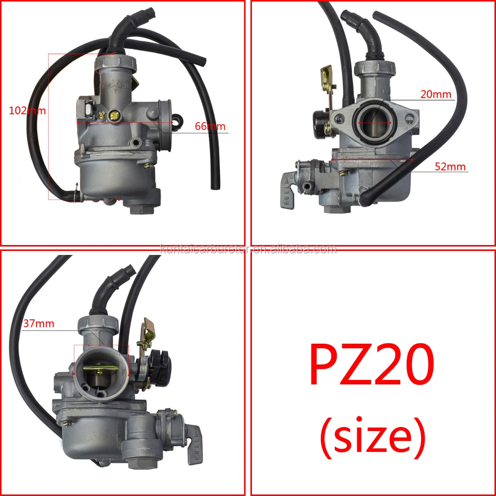 (ready Stock) Pz20 20mm Carburetor For Thai Honda Xrm110 Wave110 ...