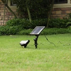 Super bright security split type wall lawn outdoor waterproof 6W led solar floodlight