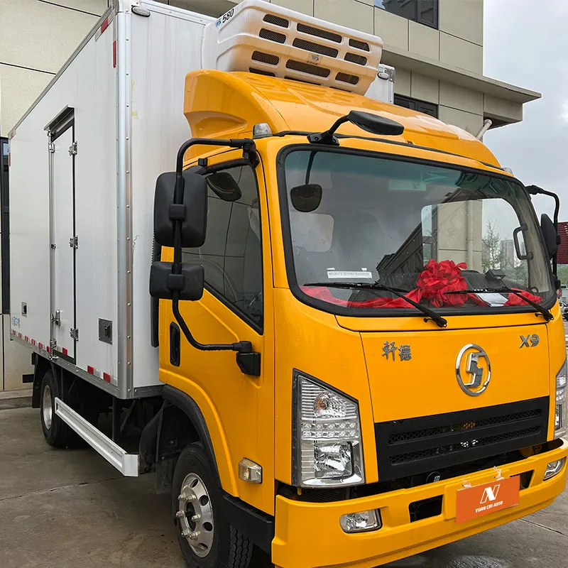 Shacman X9 New Truck Refrigeration Unit 19.5 Cube 4m Frozen Food