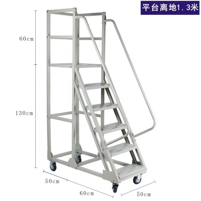 Factory Direct Warehouse Ladder Truck - Buy Supermarket Mobile Platform ...