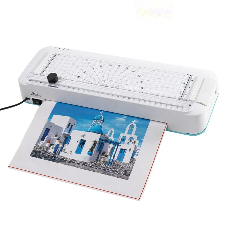 White A4 Plastificadora For Laminating Photo Or Document - Buy Enmicadora,Photo  Lamination Machine,Portable Lamination Machine Product on 