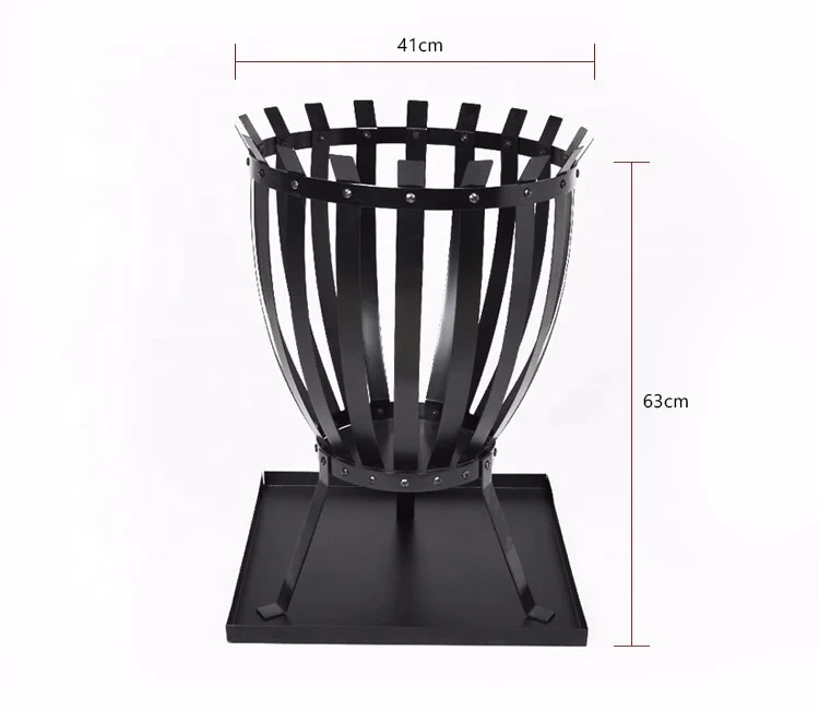 Outdoor Heater Fire Basket Wood Burner Brazier Fire Basket Buy Wood