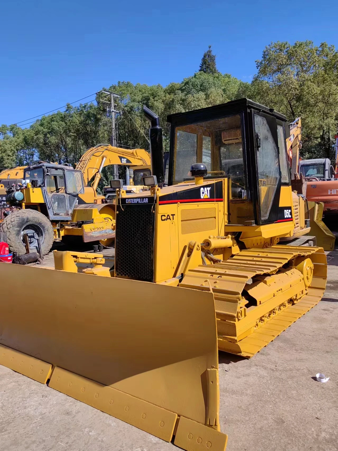 Caterpillar Cat D5c 10 Ton Farm Harga Hydraulic Crawler Bulldozer Used ...