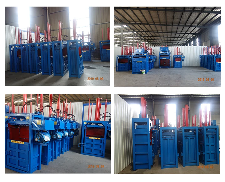 Hydraulic Carton Compress Baler Machine/Cardboard Baling Press Machine