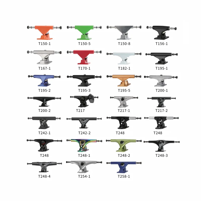 Pro 3.5'' Skateboard Truck With Good Bushing For Plastic Skateboard