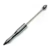 Original Full Metal Bead Pens Customizable Craft Writing Tool DIY Beadable Pen Shaft Jewelry Making Beaded Pens with 2.5mm rod