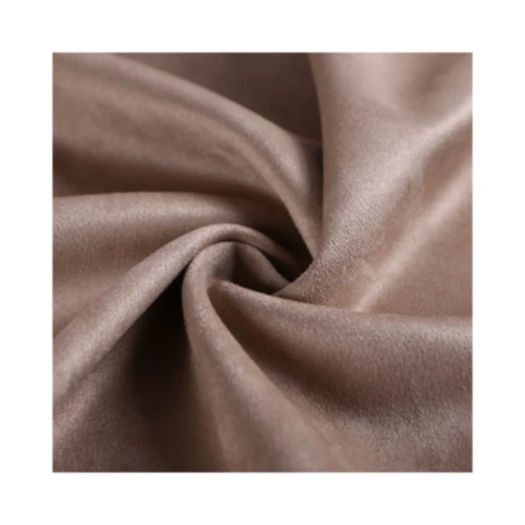 
Eco-friendly Recycle Polyester Warm Scuba Suede Weft Knitted RPET Fabric for Coat & Shoes 