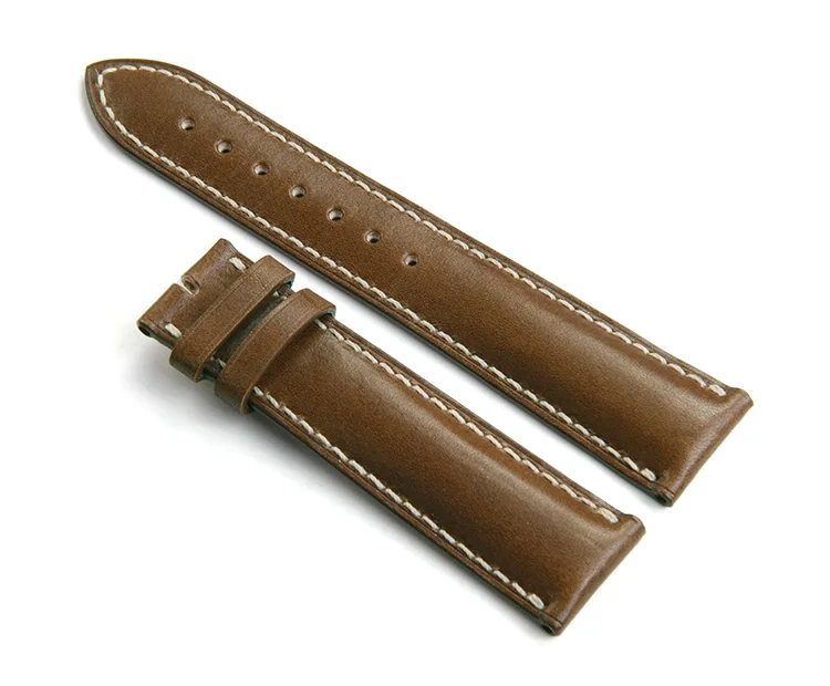 手工制作意大利蔬菜鞣制皮革定制表带皮革表带 - buy band leather