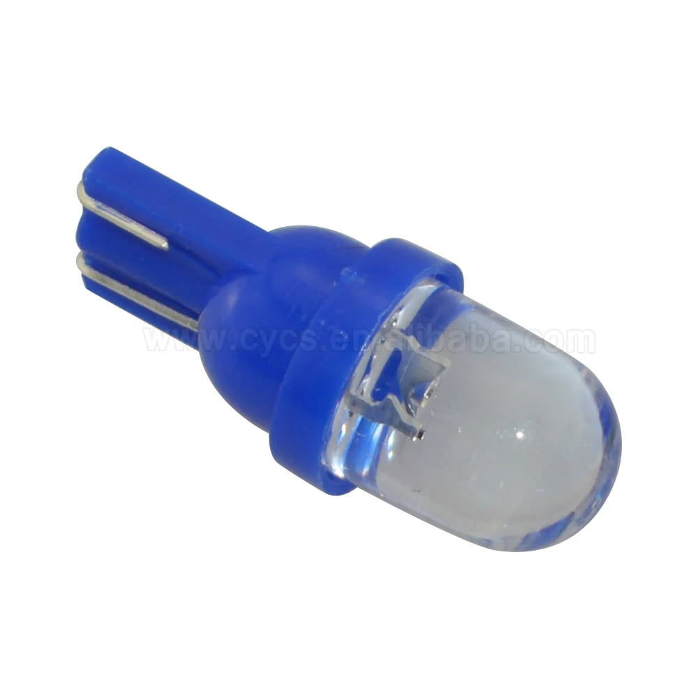 194 185 T10 1led blue w5w car interior light led side bulb lamp