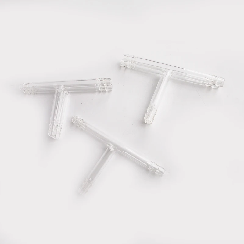 product high quality hot sale t glass connecting tube high borosilicate glass laboratory physical chemistry applicable-94