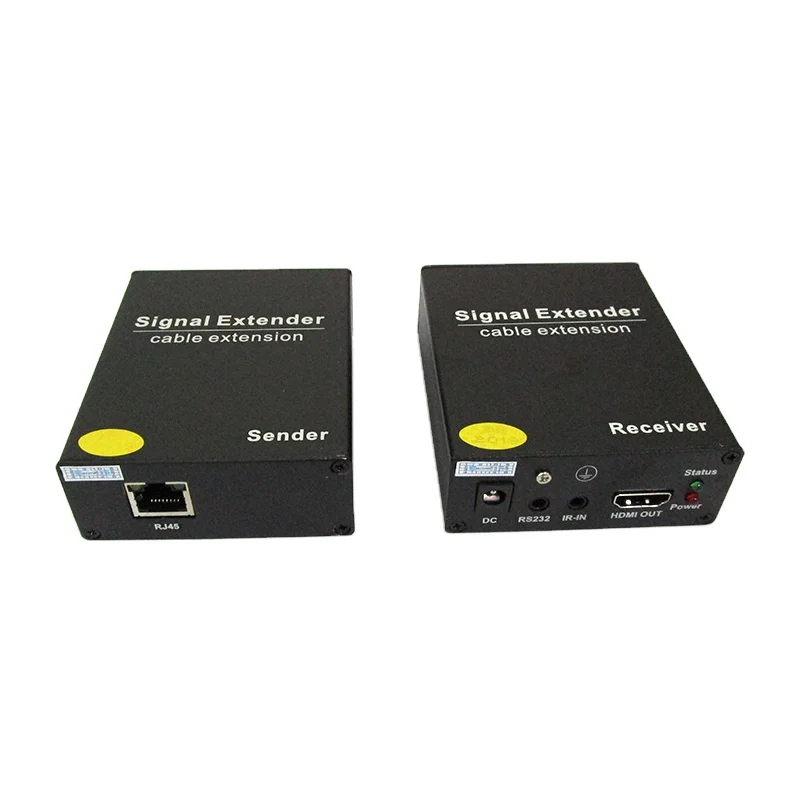 
Long Range 120m Cat5e UTP HDMI Video Signal Extender Over IP Infrared Control 1080P RJ45 Transmitter And Receiver 