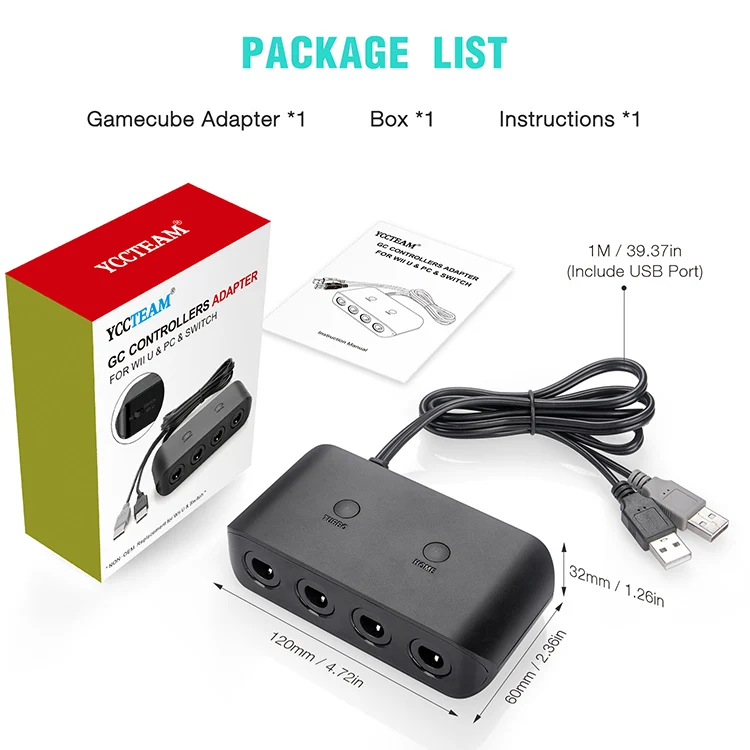 how to use mayflash gamecube controller adapter for pc