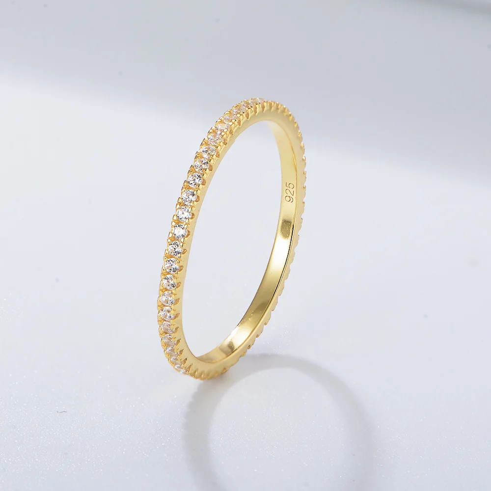 Classic Micro-Infused Full Diamond Ring  Exclusive 8*12 Egg-Shaped Lab Diamond Sterling Silver Ring