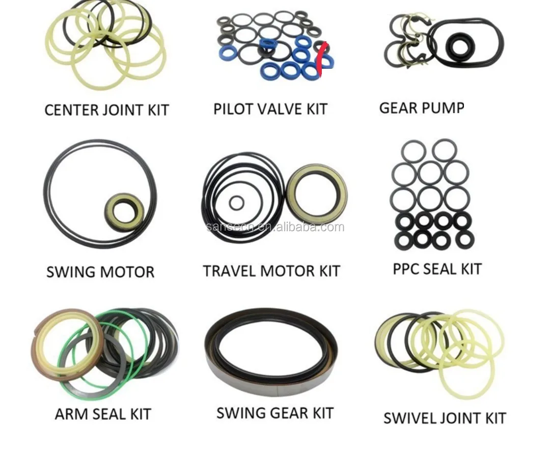 Wholesales Price K3v180dt Hydraulic Main Pump Seal Kit Plastic O Ring Seal Kits Buy K3v180 K3v180 Hydraulic Pump Seal Kit Product On Alibaba Com