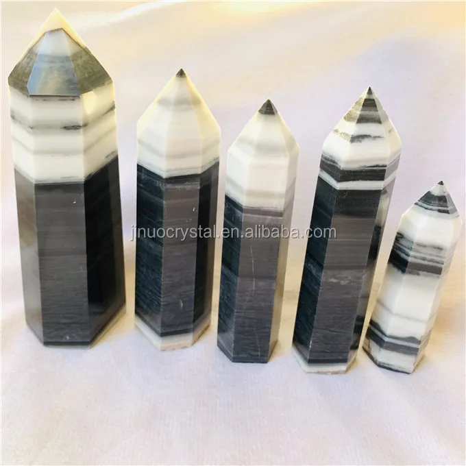 High Quality Tai Chi Stone Crystal Wand Point Beautiful White And Black Healing Crystal Yin Yang Stone Wand Buy High Quality Tai Chi Stone Tai Chi Stone Crystal Point Crystal Yin Yang Stone