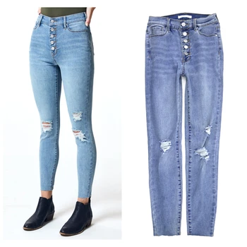 wholesale high waist jeans