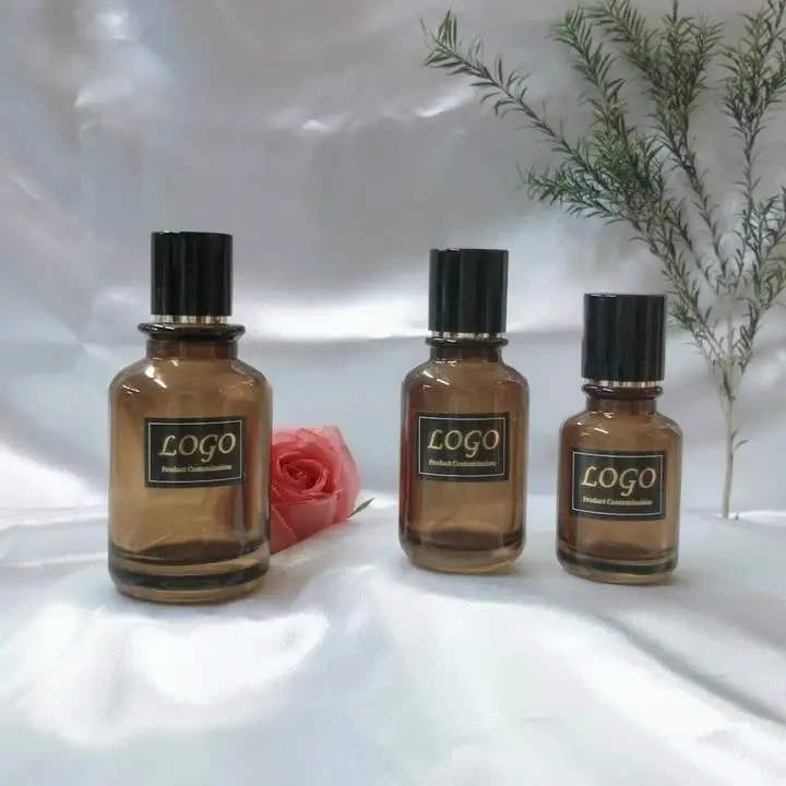 専用です。30mL 50mL ゼユアンガラス 30ml 50ml アンバー香水ガラス瓶 プライベートラベル