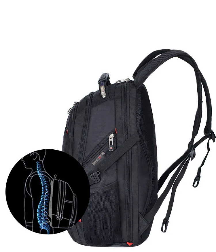 swiss gear waterproof travel bag laptop backpack computer notebook school bag