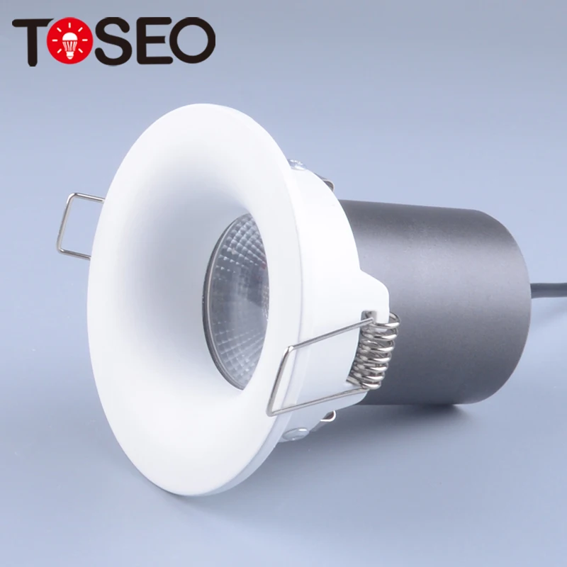 Indoor Round Metal Shallow Recessed Mounted Anti-Glare Led Spotlight Fitting Ip65 Water-Proof Recessed Downlight