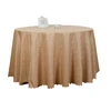 Round rectangle 90/120/130inch polyester plastic table cloth