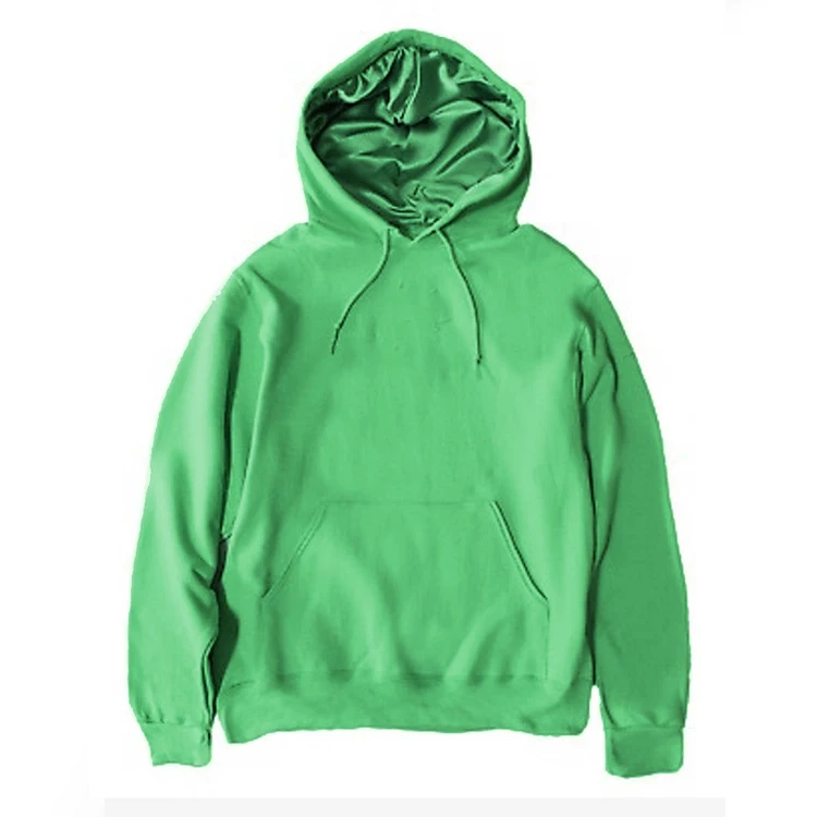 hoodie with satin lined hood