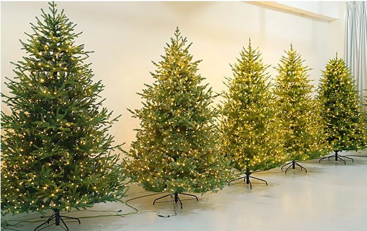 Wholesale 210cm Luxury Christmas Tree High Quality Thick PE + PVC Mixed LED Ornaments for Xmas Party Decoration manufacture