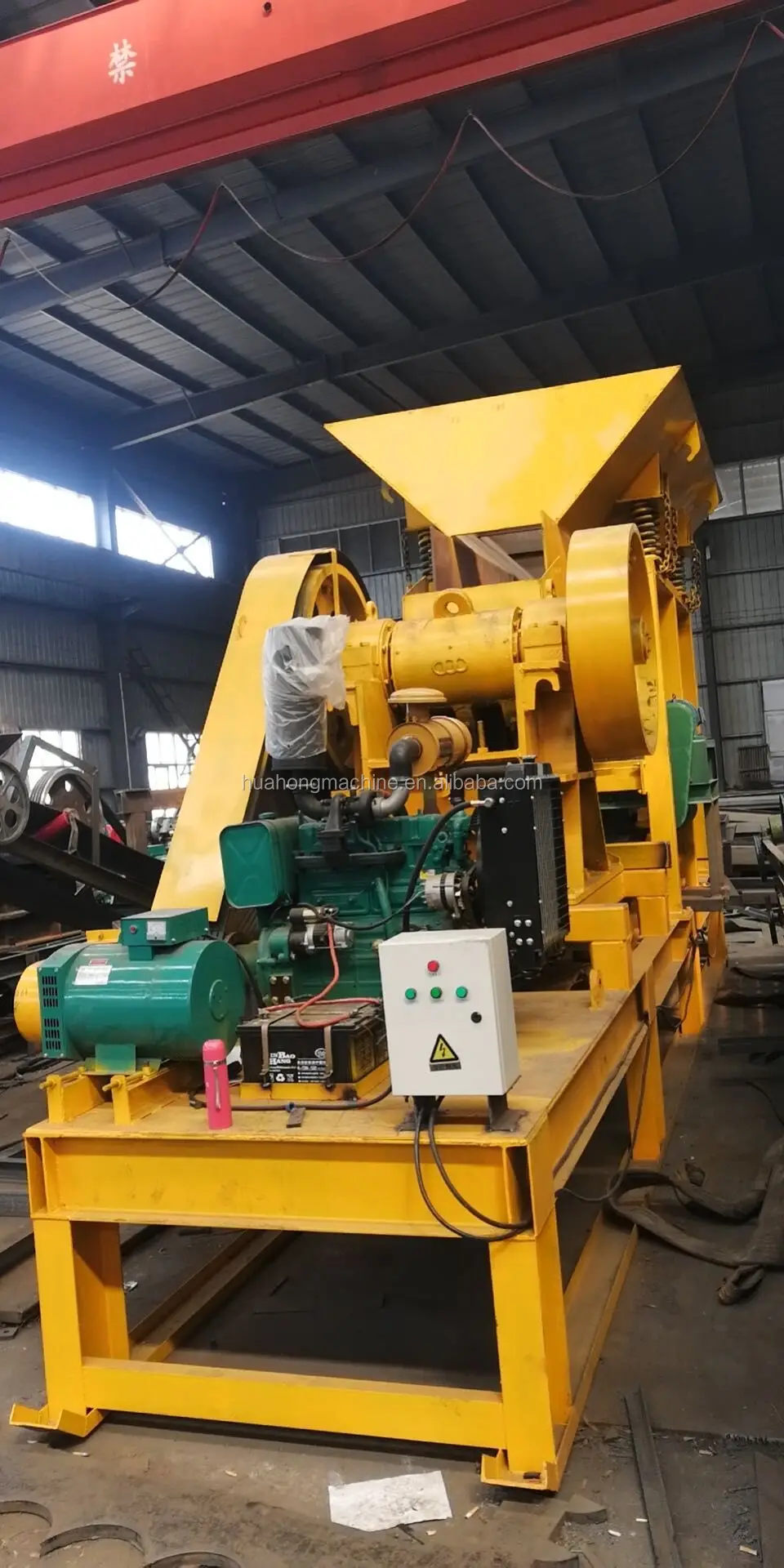 Sample Preparation Electric Jaw Crusher Rock Ore Crushing Machine Small