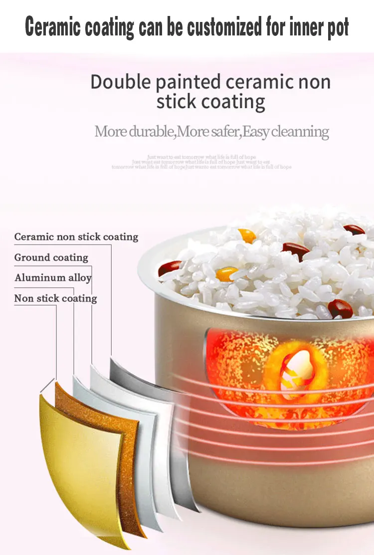 Zhongshan household appliances electric hotpot cooker non-stick rice proofer & slow outdoor