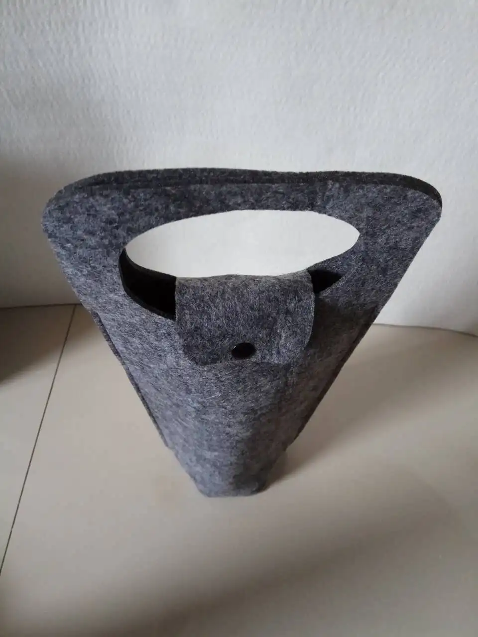 eco-friendly products felt drawstring wine bag