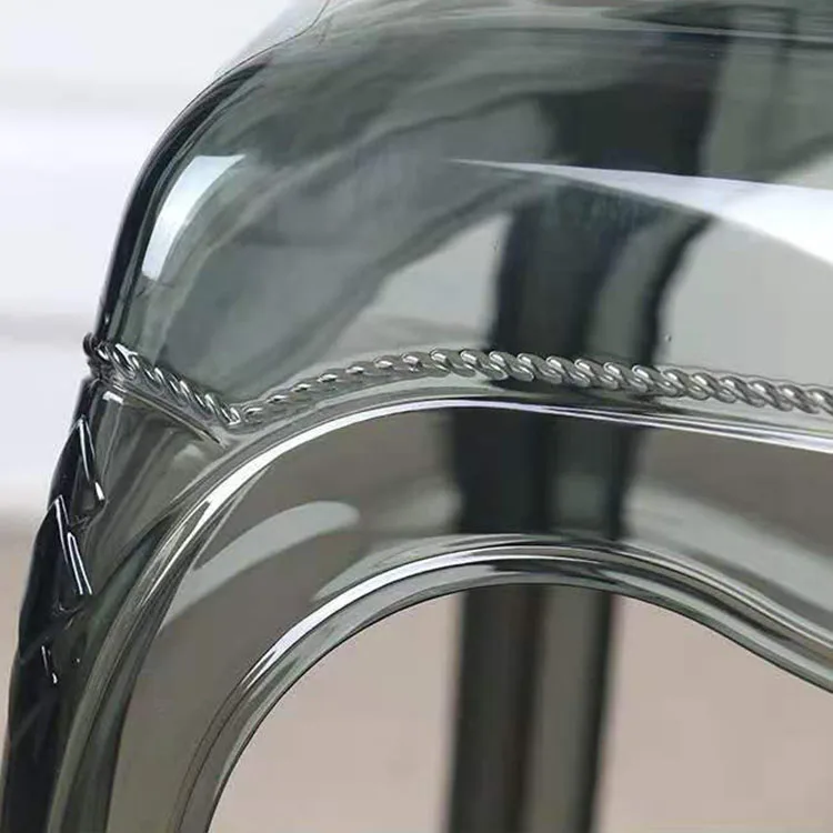 Wholesale Modern Luxury Clear Acrylic Ghost Dining Room Arm Chairs