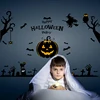 Halloween pumpkin witches can remove waterproof living room wall stickers