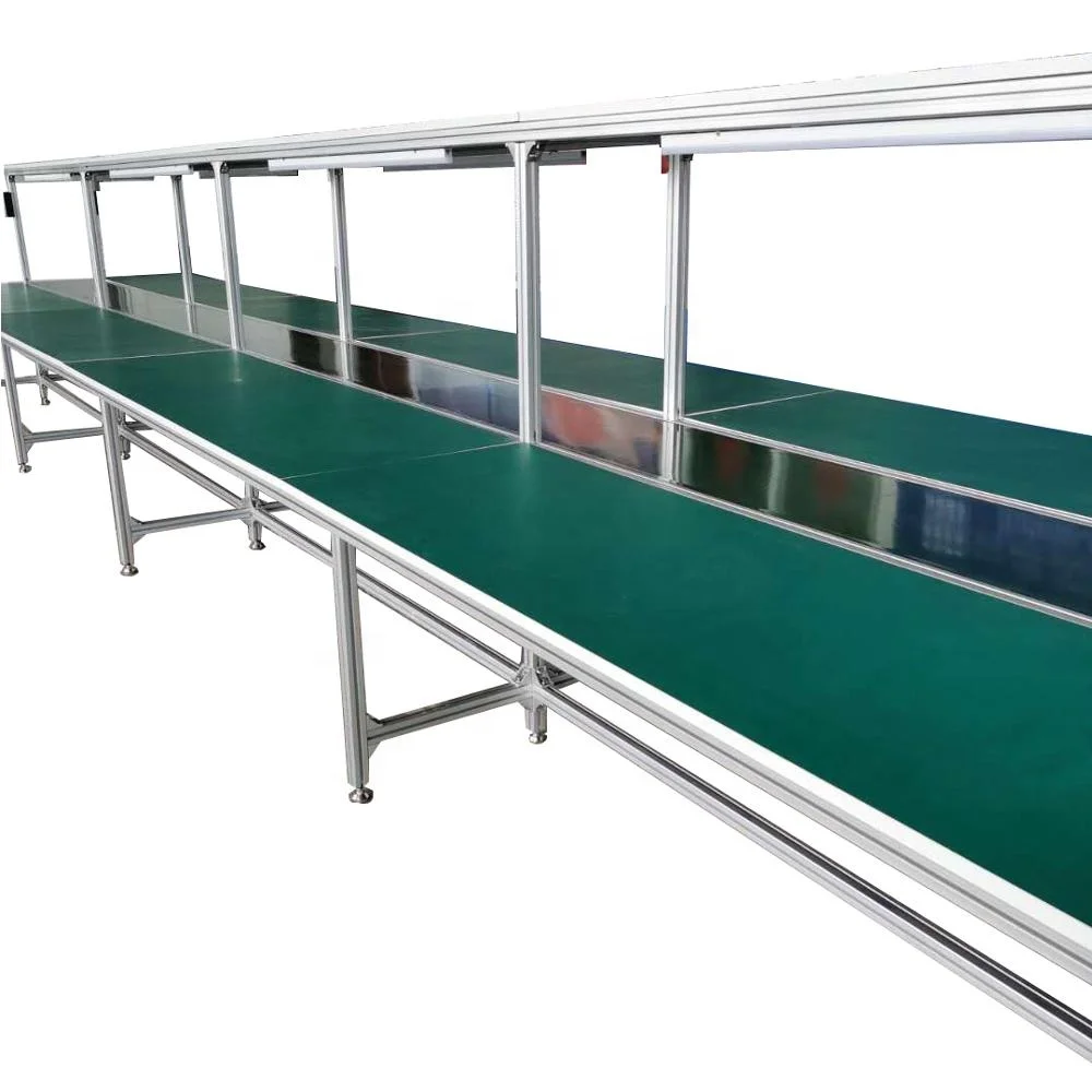 Warehouse Belt Conveyor Automatic Belts Conveyor With Sorting Tables