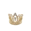 Fashion wholesale exquisite cz crown gold ring