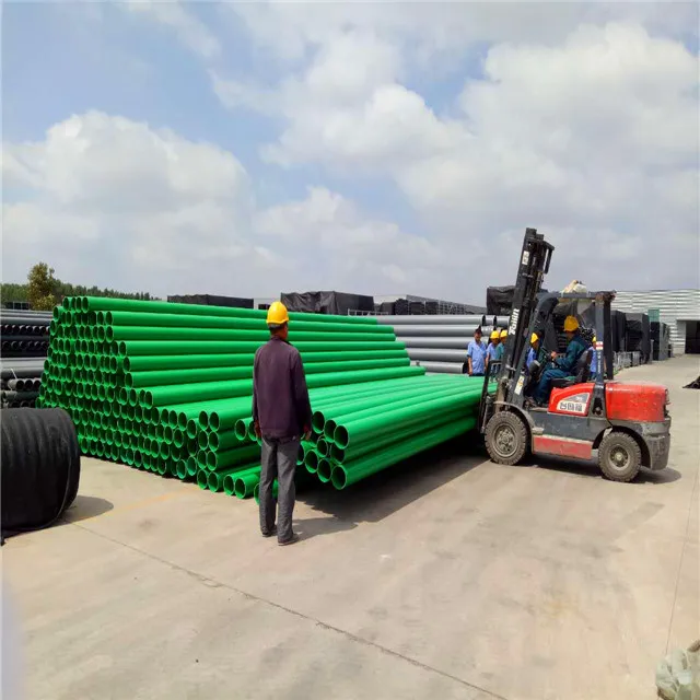 Factory Plastic Underground Rigid Grey Pvc Pipe For Drainage And Sewer