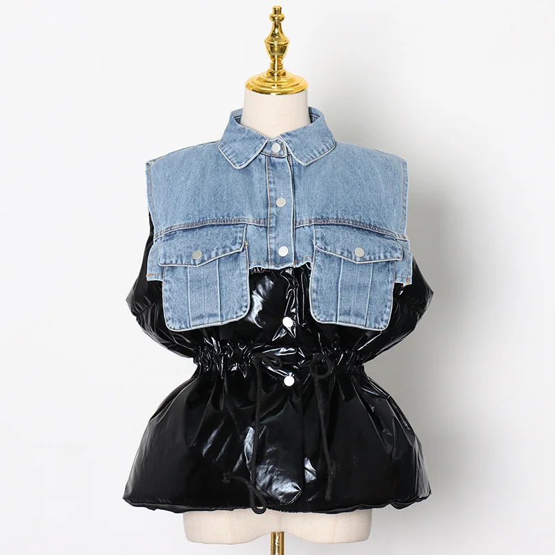 

patchwork vest & waistcoat,1 Piece